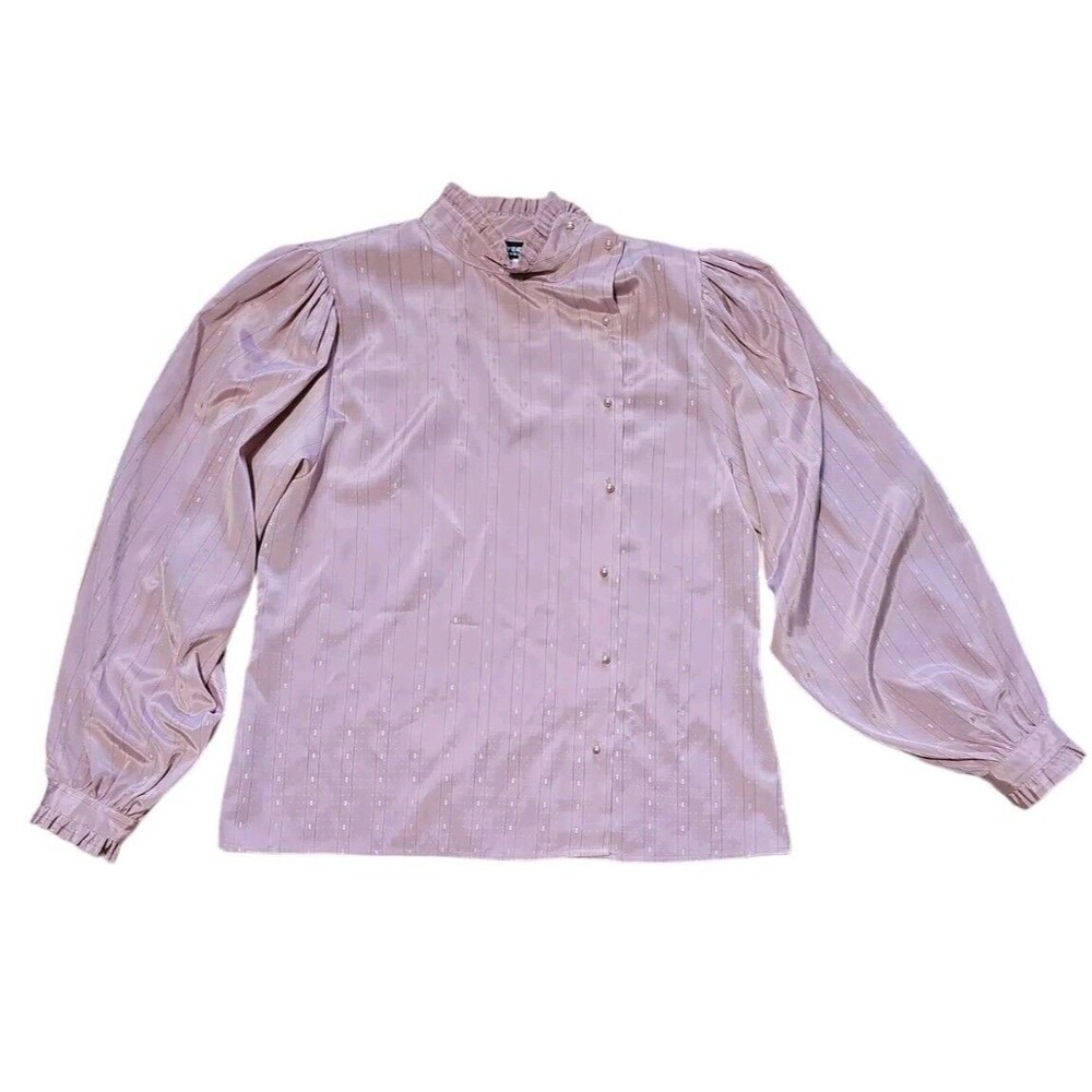 Vintage EZ Street California Asymetrical Buttonup Blouse
